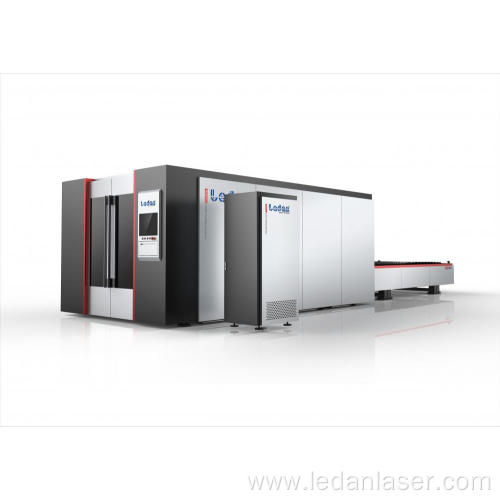 Double-table fiber laser cutting machine